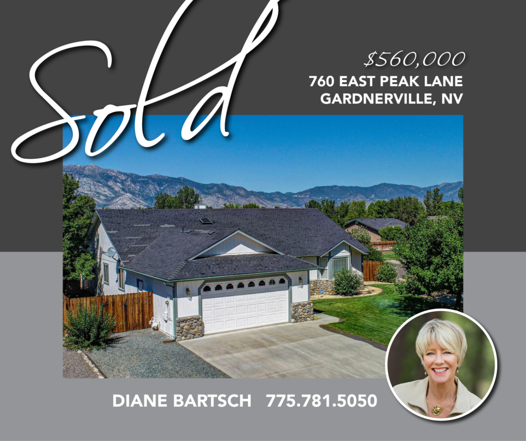 760 East Peak Lane SOLD!